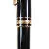 Great MONTBLANC Fountain Pen Meisterstck White Star Black Gold 14K Mens Used