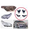 BHL5+BHL6 Scheinwerferhalter Halter Reparaturhalter Laschensatz Linke Rechte Seite für Citroen C4 MK1 LC Coupe MK1 THE 2004-2010 621283 621284