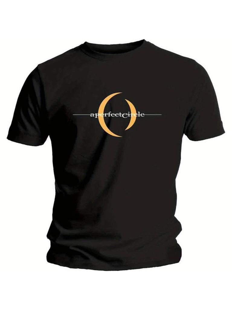 T-shirt Nera 'Logo' A Perfect Circle - NUOVA