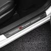 4Pcs Car Threshold Strip Door Plate Sill Scuff Cover Sticker for Mitsubishi