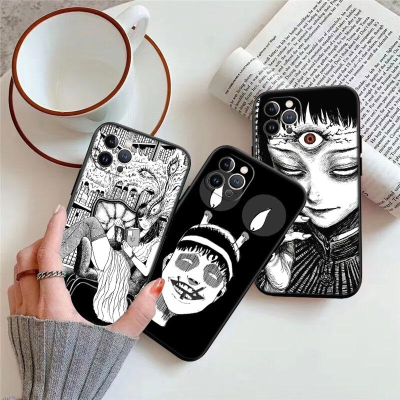 Junji Ito Tomie Phone Case for Samsung Galaxy M06 M15 M16 M35 M55 M56 A36 A42 A50 A50S A51 A52 A32 A33 A05 A05S A06 A16 A20