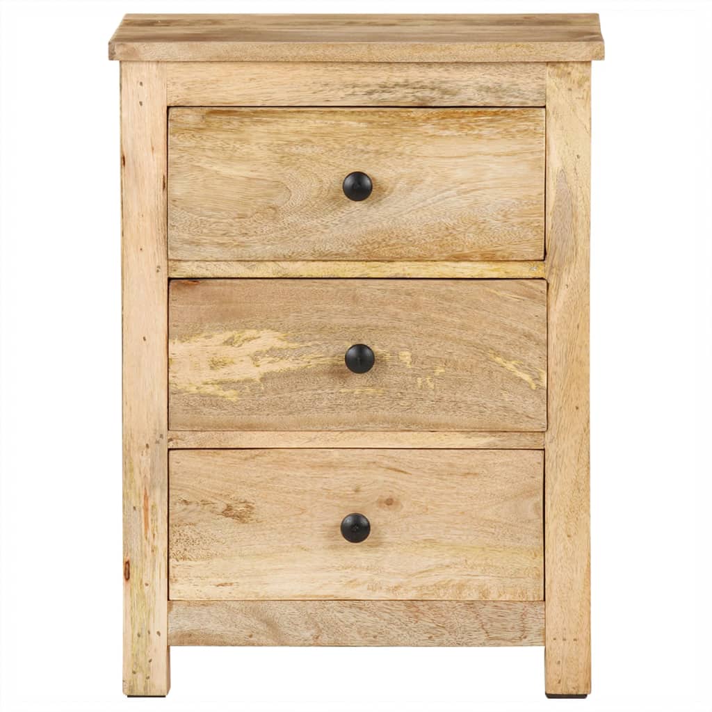 Vidaxl Stolik Nocny, 45X35X60 Cm, Lite Drewno Mango