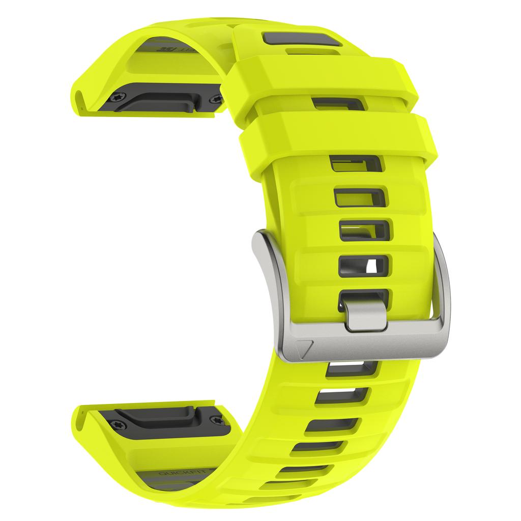 QuickFit 22mm 26mm Silicone Watch Strap for Garmin Fenix 8 47mm 51mm 7 7X Pro 6 6X 5 5X Plus Epix Gen2 Sport Wrist Band Bracelet