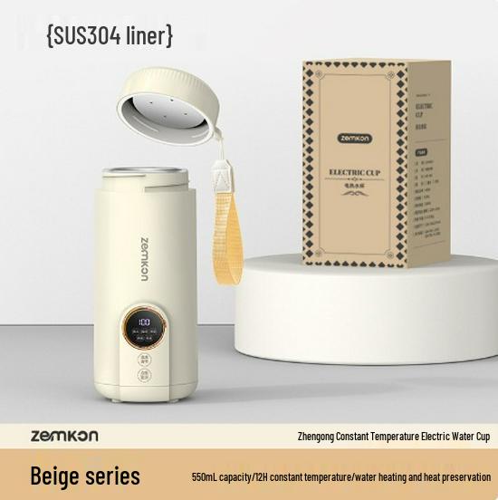 Zemkon Portable Electric Kettle - Automatic Heating & Constant Temperature Boiling Fiunction