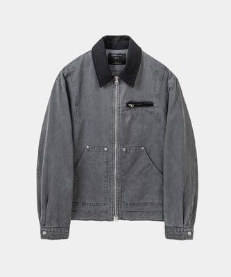 LETTERCOMO Heritage Washed Work Jacket Charcoal