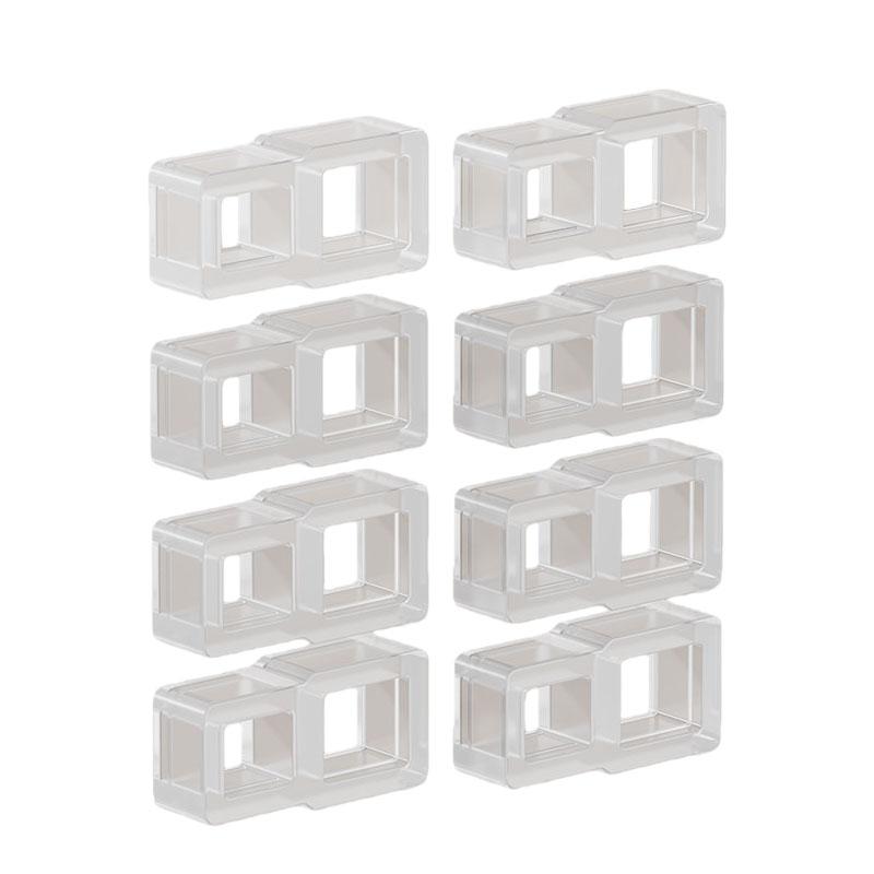 

1-10pcs Silicone Door Stoppers Shock-Absorbing Wall Protectors Silent Door Handle Buffers for Home and Office Use 1pc білий