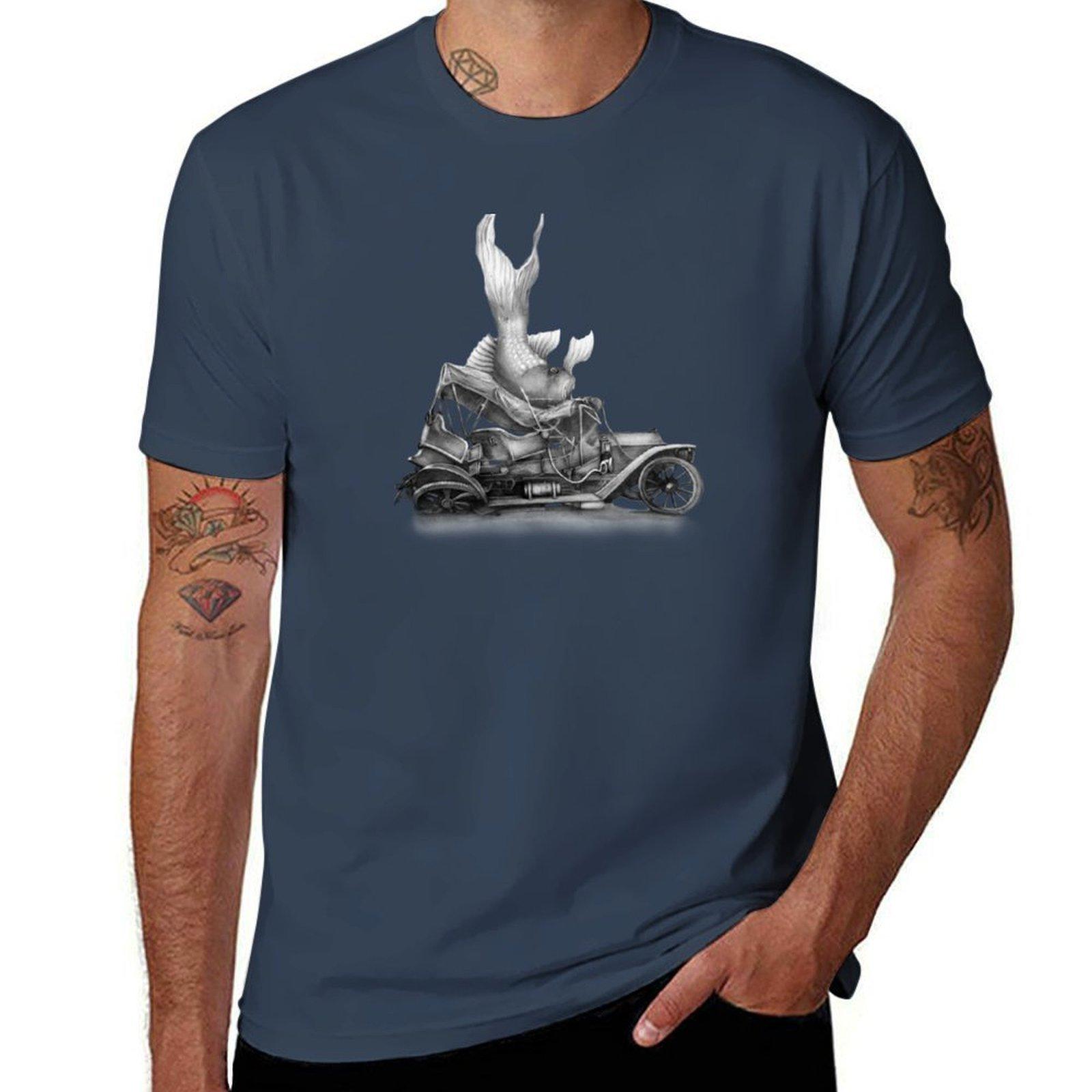 In which a goldfish spoils an outing TShirt Mechanic Work Tee Shirt S