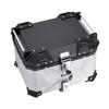 45L Motorcycle Top Case Universal Motorbike Tail Box with Leather Lining