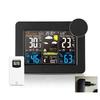 Remote Sensor Digital Thermometer Color Display Weather Forecast Clock  Indoor Outdoor