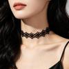 Korean Style Versatile Choker Mesh Necklace Women's Student Collarbone Chain Short Velvet Ribbon Popular Accessories Neck Band