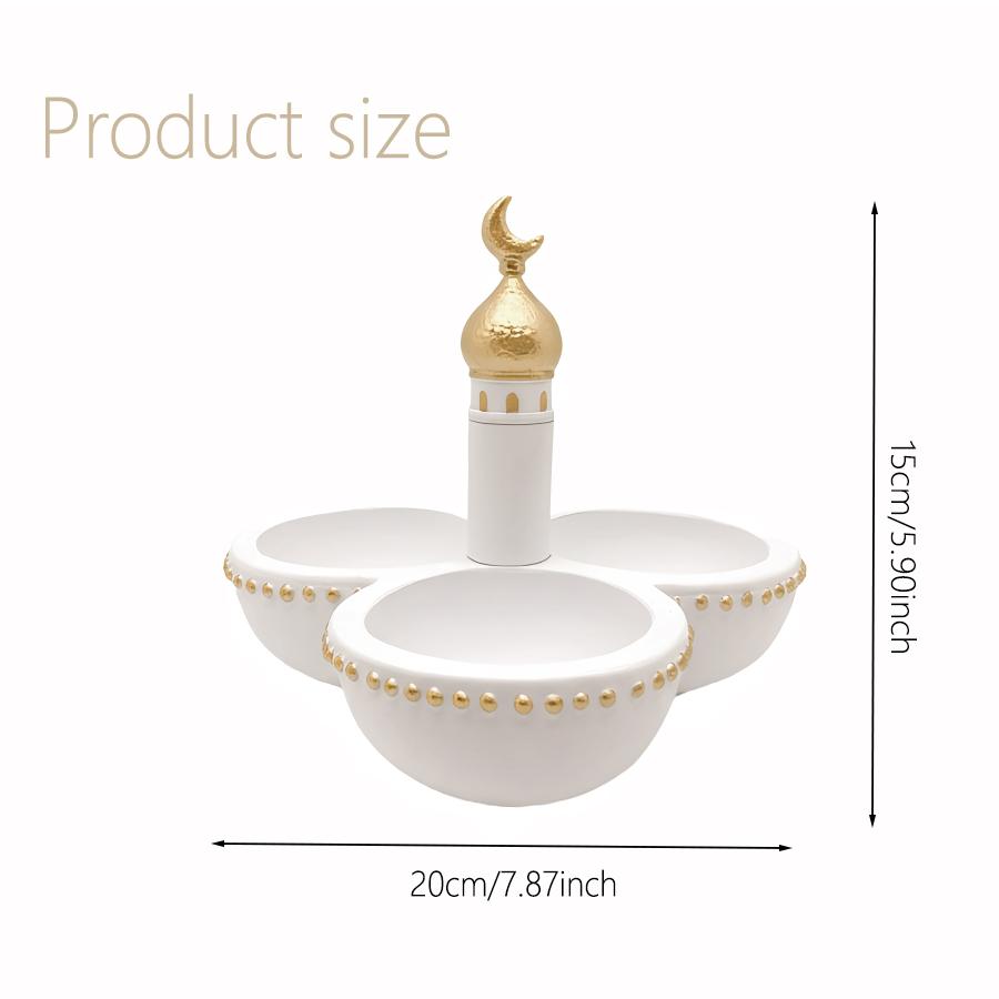 1 szt. Ramadan Muzułmański Kopuła Kaaby Meczet Islamska Ozdoba na Biurko Stół Dekoracja Samochodu Rzemiosło Prezenty Świecznik