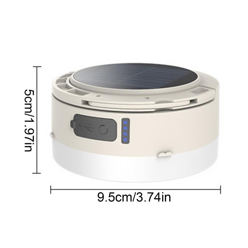 Solar Rechargeable Lantern Outdoor Solar Lights Weather Resistant Energy Efficient Bright Long Lasting 8 Modes Compact High