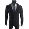 European Casual Men's Plus Size Cardigan Suit - Japanese Korean Style Formal Jacket