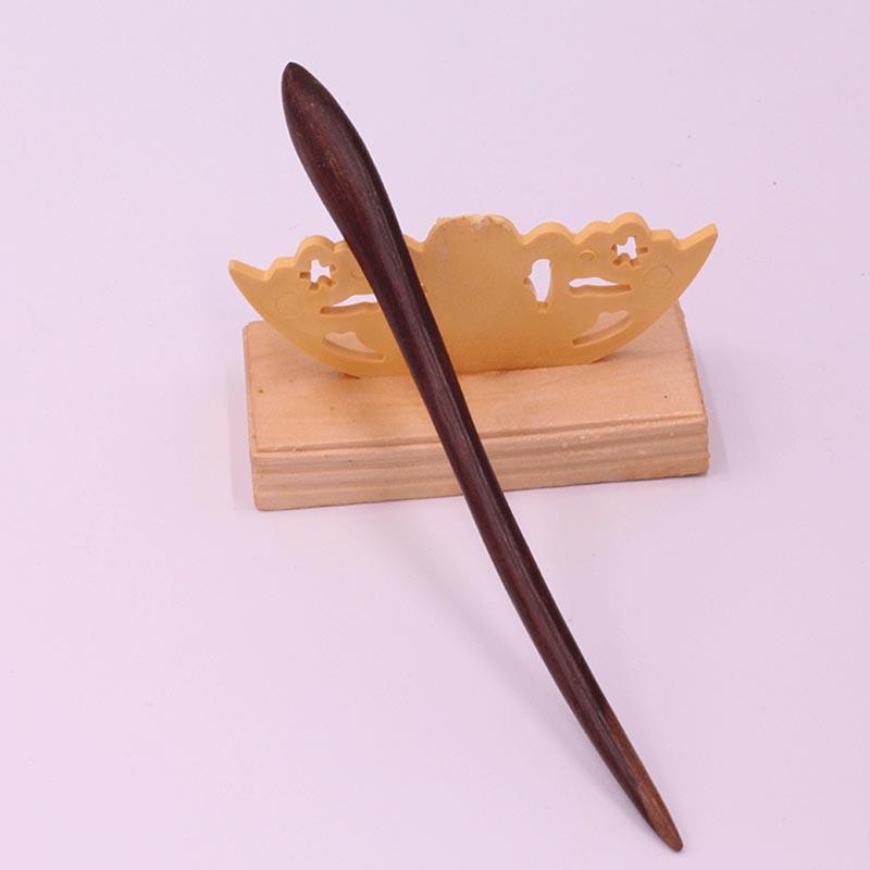 Chinese Hair Sticks Wooden Hairpins For Women Traditonal Carved Vintage Hanfu Hair Fork Ancient Chop Stick Headwear Jewelry