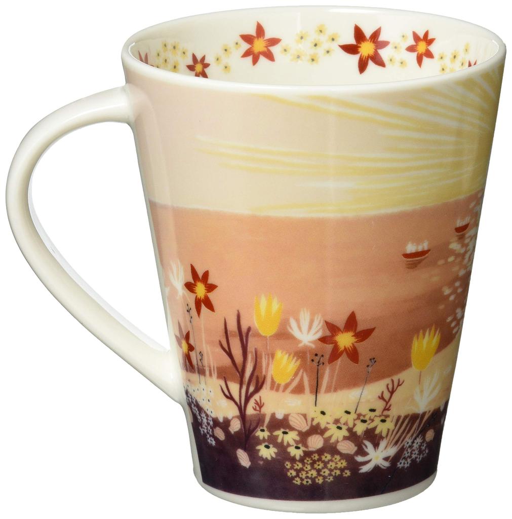 Yamaka Shoten MOOMIN Big Mug Large Sunset Microwave Moomin Nordic Day Wedding Made In "Luonto" - Size, Design, Approx. 500ml, Safe, Goods, Style,