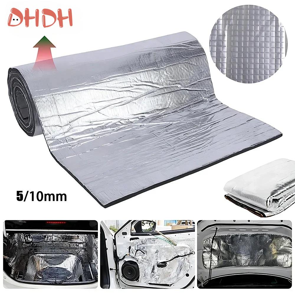 Car Sound Mat Fire Insulation Proofing Deadener Heat Noise Insulation Vibration Resistance Mat Self-adhesive Tape