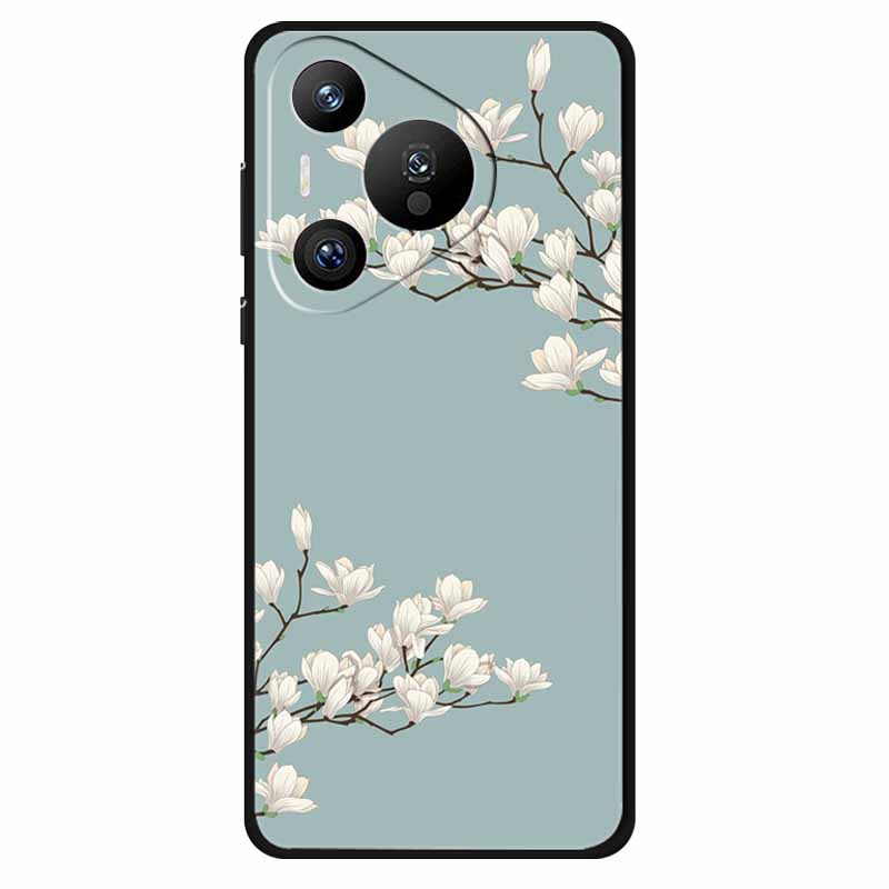 For Huawei Pura 70 Ultra Pro Case Silicone Animal Painted TPU Soft Phone Back Cover For Pura70 Pro+ Lion Shockproof Case Pura70