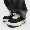 Z niche Q big head shoes, spring new leather shoes British style thick soles