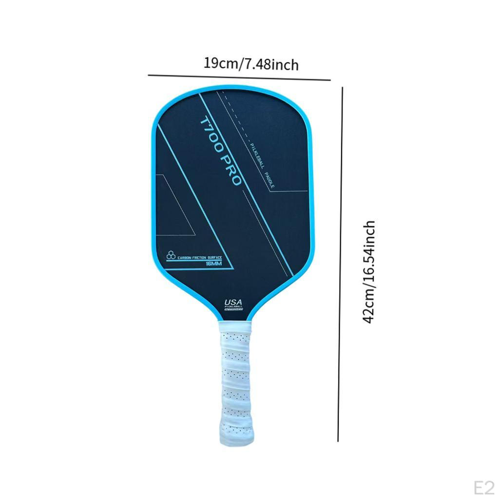 Pickleball Paddle Premium Racquet for Consistency Control Balance Blue