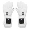 Yousheng Winter Heated Gloves Men Women Electric Heating Gloves with 1200mAh Battery 3 Heating Levels Rechargeable Heated Gloves for Skiing Cycling