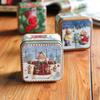 Ornaments Candy Jar Tin Box Christmas Decorations Storage Box Candy Box Christmas Supplies