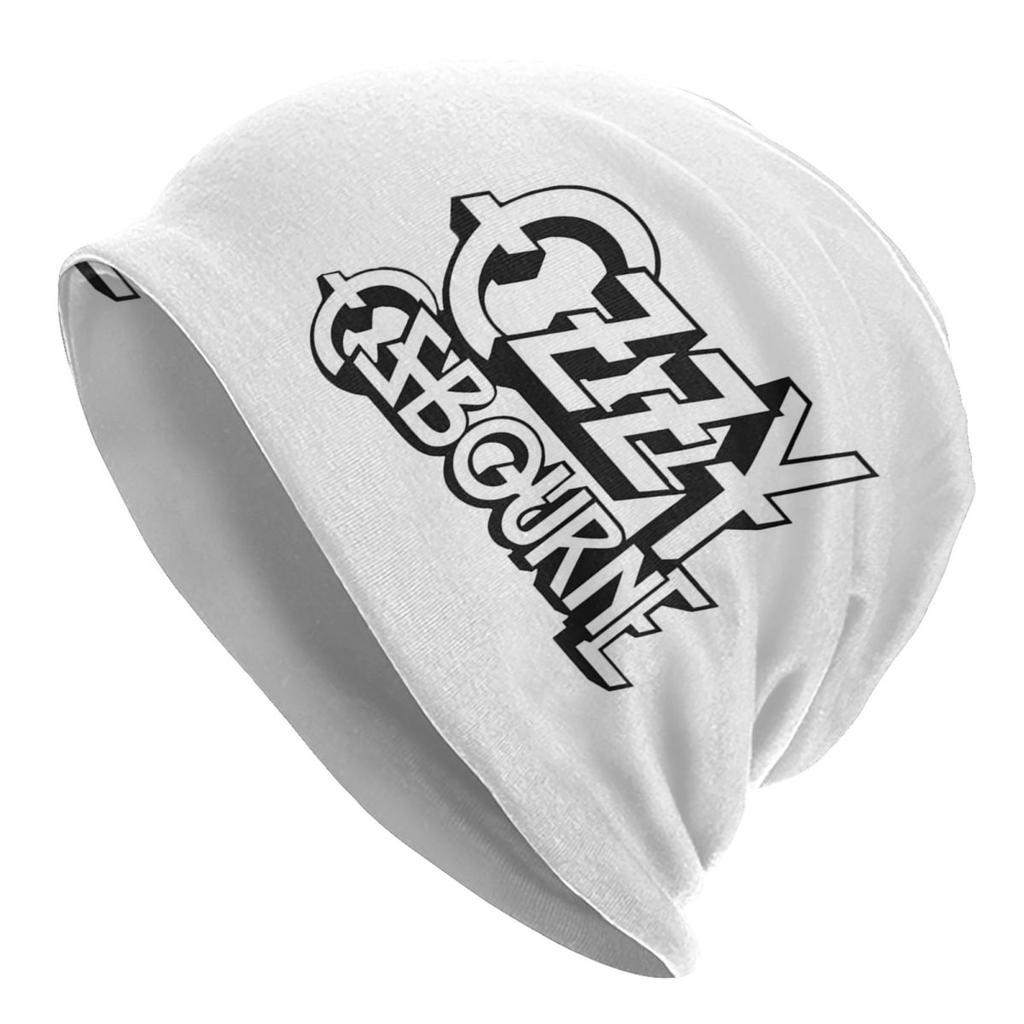 Ozzy Osbourne Merch Album Cover Unisex Adult Beanies Caps Knitted Bonnet Hat Warm Hip Hop Autumn Winter Outdoor Skullies Hats