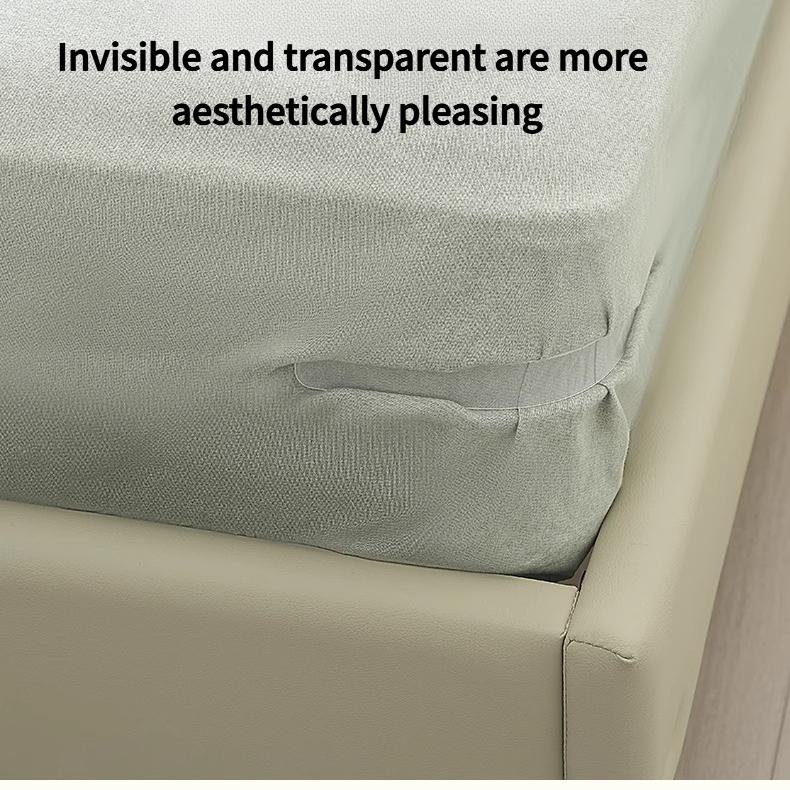 Bed Sheet Fixer Anti-Slip Non-Slip No-Movement Bed Sheet Bed Skirt No Needle Clip Invisible Buckle Bed Cover Fixer