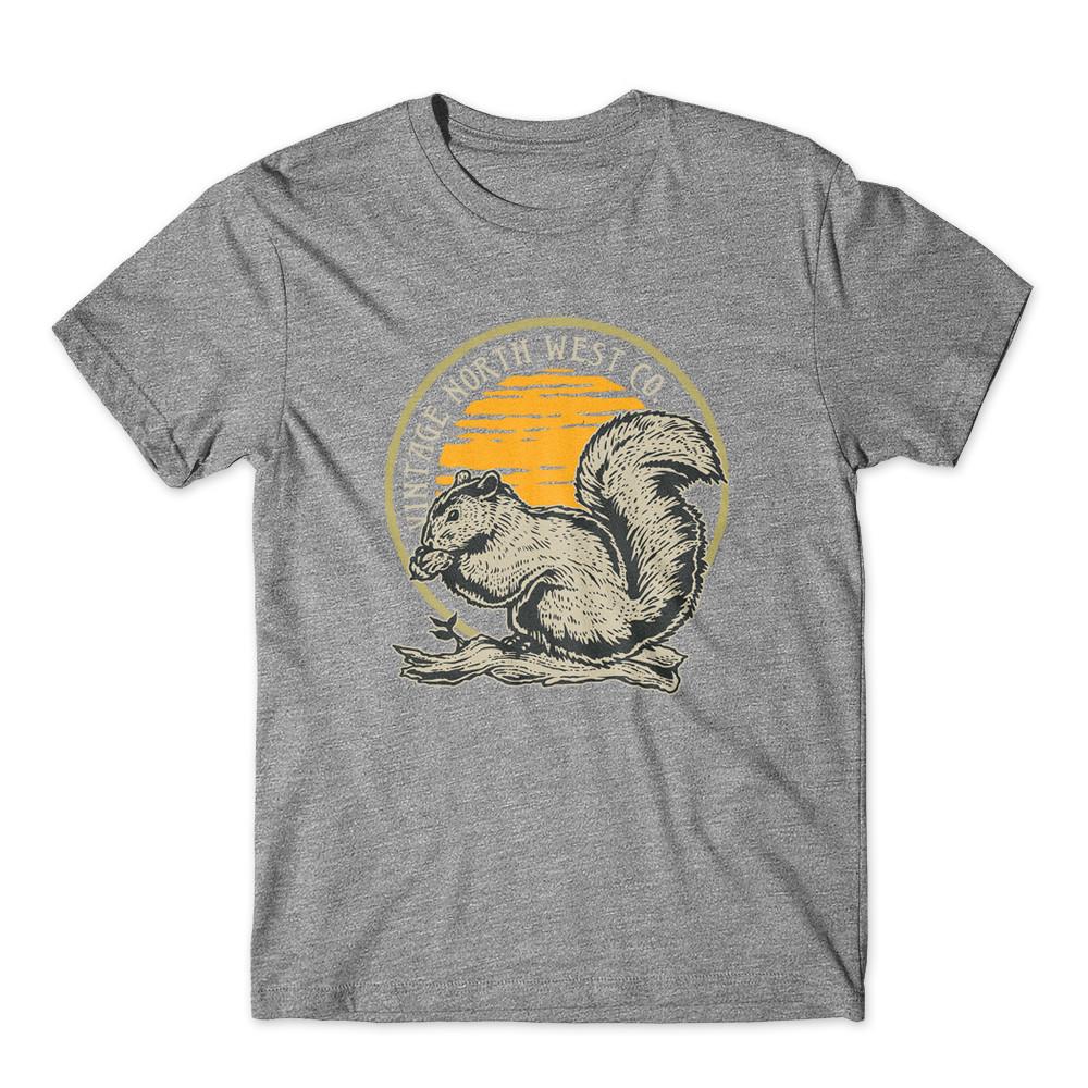 

Squirrel T-Shirt. 100% Cotton Premium Graphic Tee New S