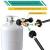 2Pcs Propane Tanks Gauge Leak Detector Propane Level Indicator for Campers, Propane Heater, Fire Pit, Gas Grill