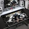 Tapete de Rato Roxo de Anime HD Jujutsu Kaisen Teclado de Jogo Mesa Tapete de Secretária Portátil Satoru Gojo Mousepad PC Gamer Gabinete Tapete de Secretária Estendido