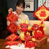 Soft Zodiac Dragon Doll Plush Stuffed Dragon Plush Toys Cute Chinese Dragon Mascot  Years Gift