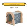 Wooden Train Track Scene Building Accessories Cave Tunnel Compatible with Thomas Tank Engine Track Toys Ages 3-6