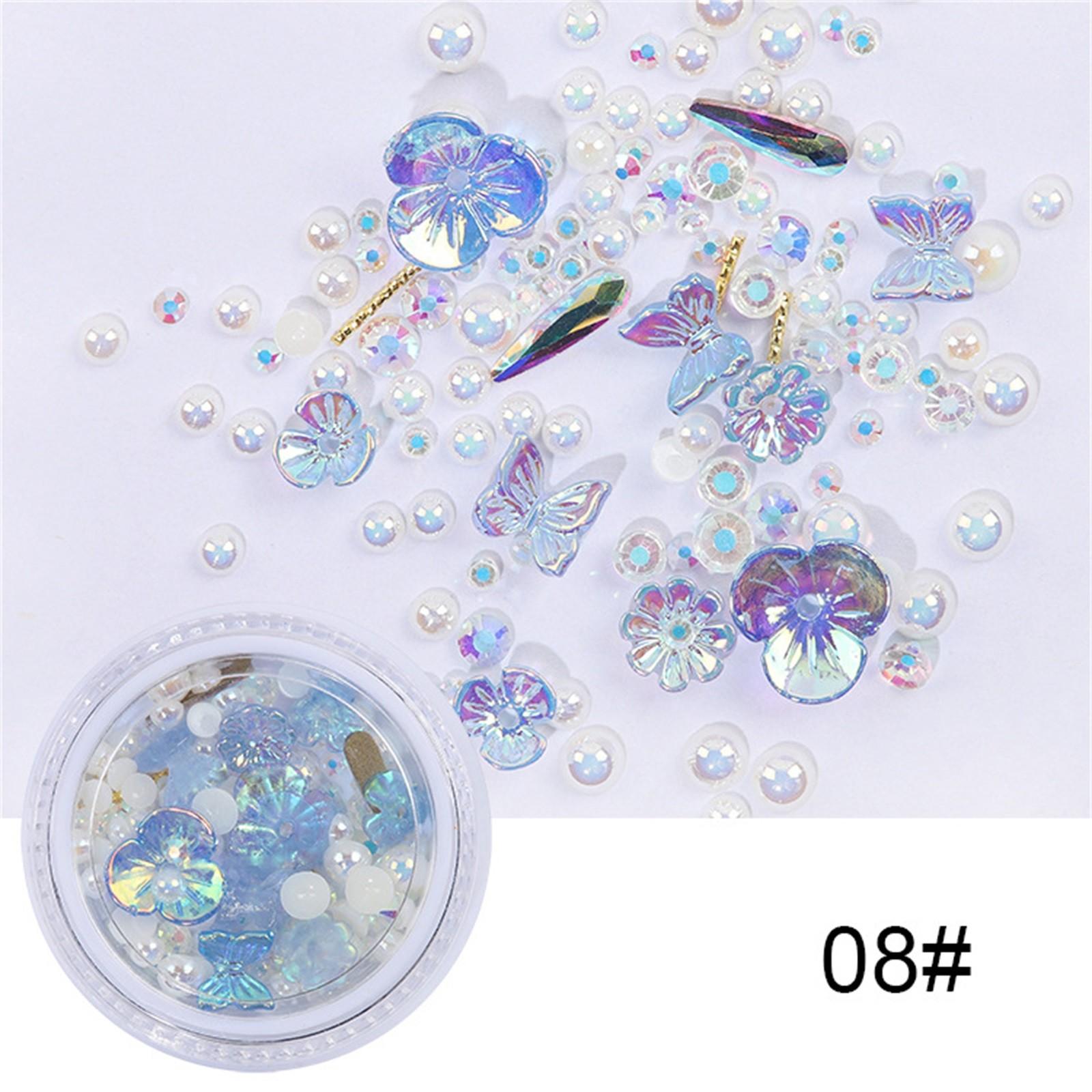 

Ледяной цветок бабочка ювелирные изделия цветок горный хрусталь украшение из бисера