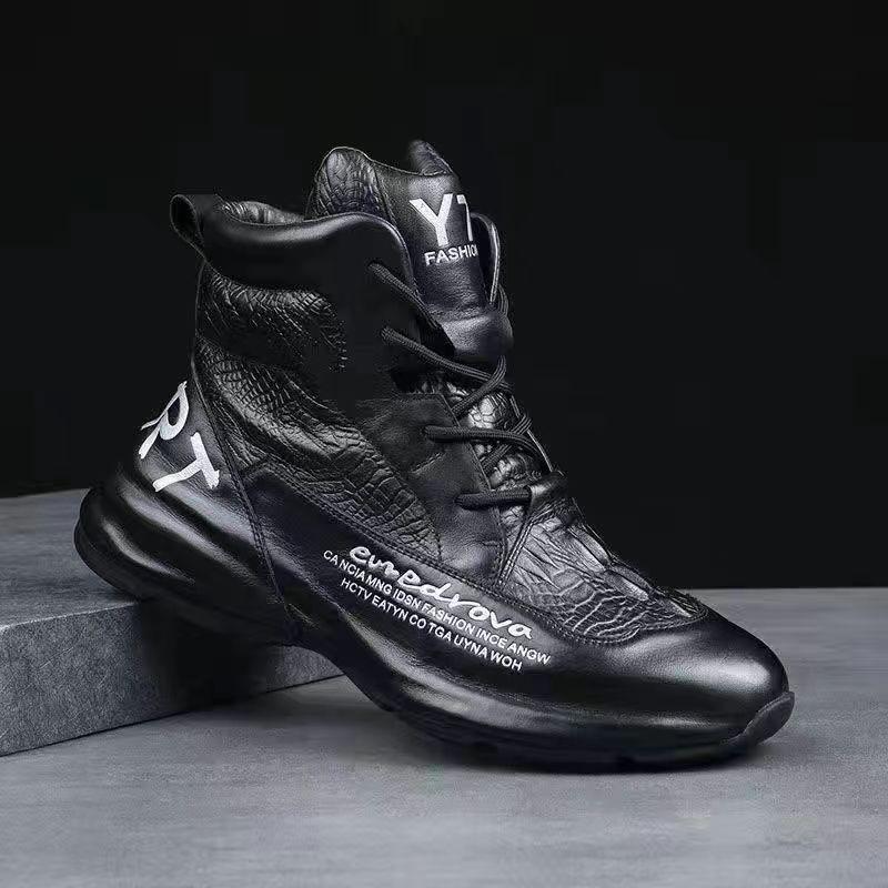 

Модная новая мужская обувь на толстой подошве, увеличивающая рост, повседневная обувь для подростков, износостойкая и удобная спортивная обувь, кроссовки 44