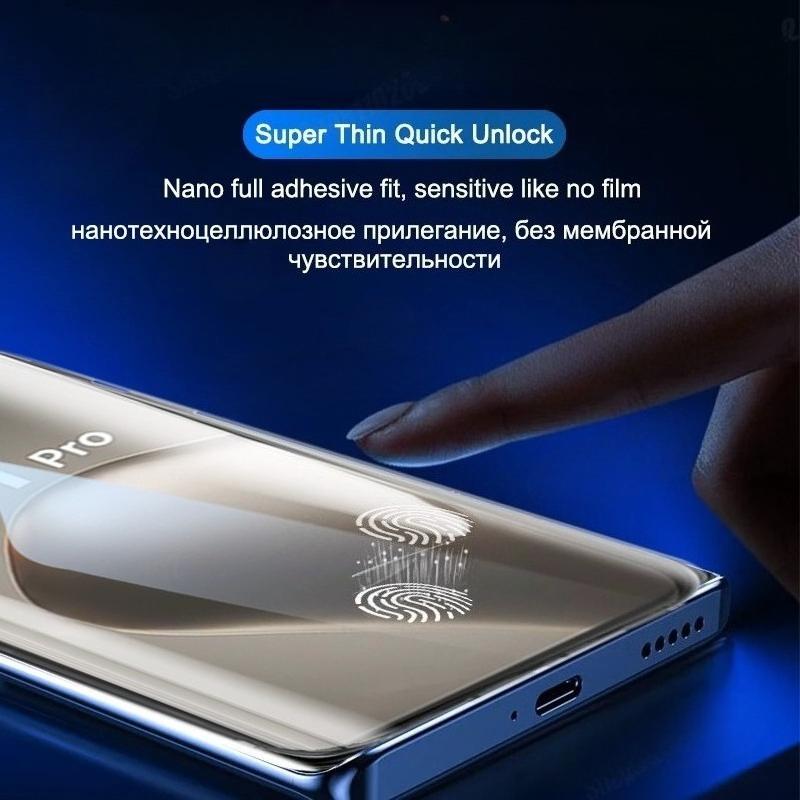 3PCSFor Xiaomi 17 15T 14T 13T 12T 11T Redmi Note 14 13 12s 15C  12C A5 Poco C71 C75 C65  X5 K80 Pro Ultra Soft Clear Film Hydrogel Screen Protector