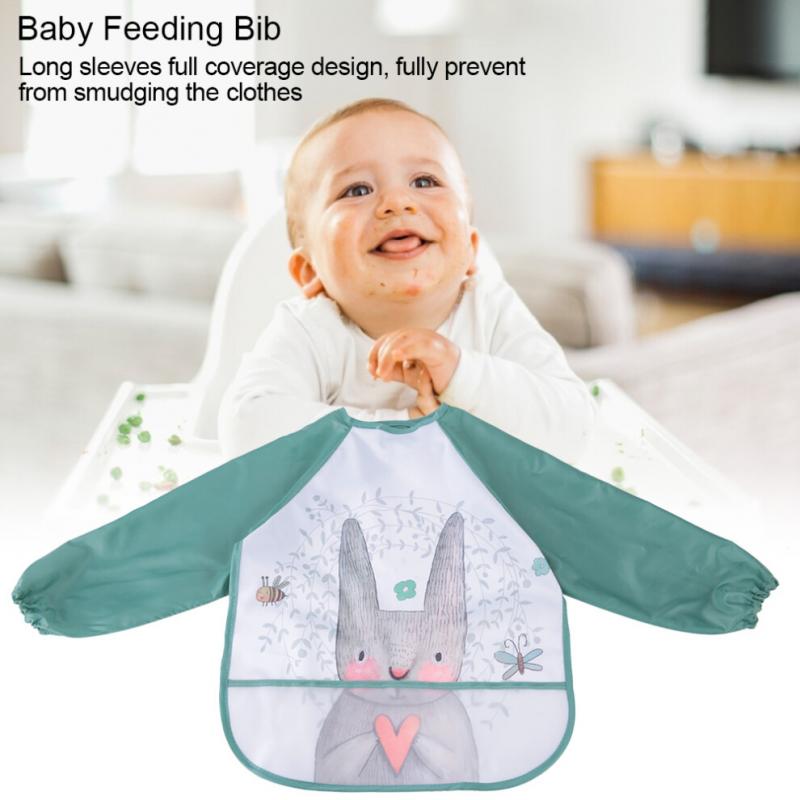 Baby Bibs Printed Cartoon Waterproof Newborn Bib
