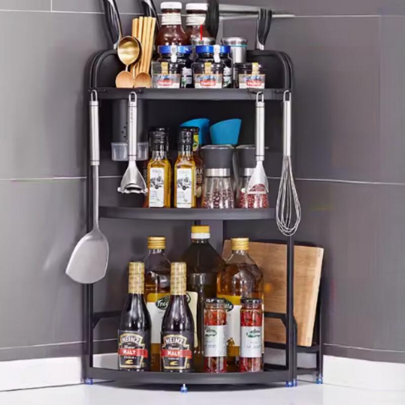 3-Tier Stainless Steel Kitchen Organizer Rack