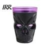 Scary Night Light Cup Halloween Glowing Skull Goblet, LED Up Candle Holder for Themed Drinkware Party, Spooky Decor Bar Table, Haunted House Prop