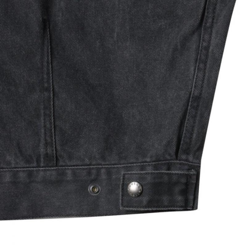 Customellow Gray Pigment Dying Blouson Cwuam25381gyd