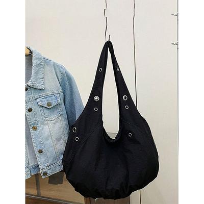 Korean Style Nylon Cloth Niche Design Underarm Shoulder Bag 2025 Fashion Large Capacity Versatile Shoulder Tote Bag Tide