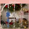 Decoration Christmas Snowflake Double Layer Ice Crystal For Festive Accessories