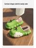 Women's Winter Cartoon Apple Cotton Slippers: Indoor Plush, Warm, Waterproof, Non-Slip Shoes