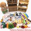10 bucăți/set Mini băuturi Modele de alimente în miniatură Accesorii pentru casă de păpuși(Modele de livrare aleatorie)