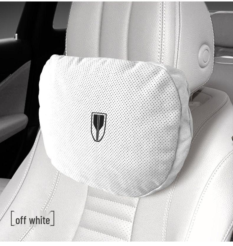 Suede Neck and Lumbar Support Pillows for Hongqi HS5/H5/HS7/H7/H9