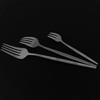 Hot Sale Black Luxury Dinnerware Cutlery Set 18/10 Stainless Steel Flatware Home Dessert Fork Spoon Knife Kitchen Dinner Set