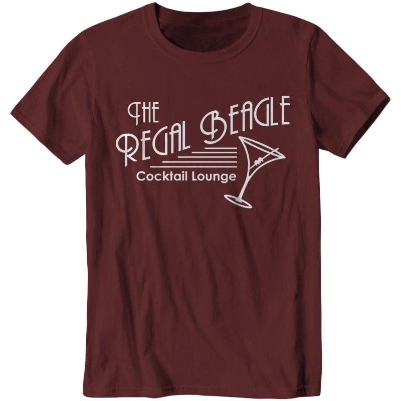 The Regal Beagle T-Shirt, Inspired by the cocktail lounge on the TV show Three s S