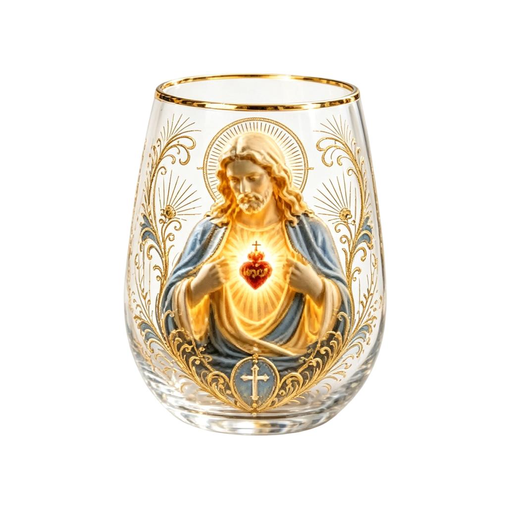 Funny Glass Cup - Novelty Drinking Glass with Design, Perfect for Coffee, Tea, at Home or Party