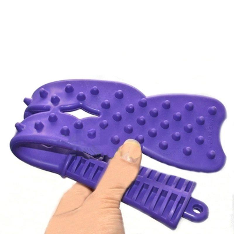 Meridian Pat Massagehamer En Lange Kloprugplank Rubberen Gezondheidsstok Massager Klopbord Lichaamsverzorgingsartikelen Siliconen