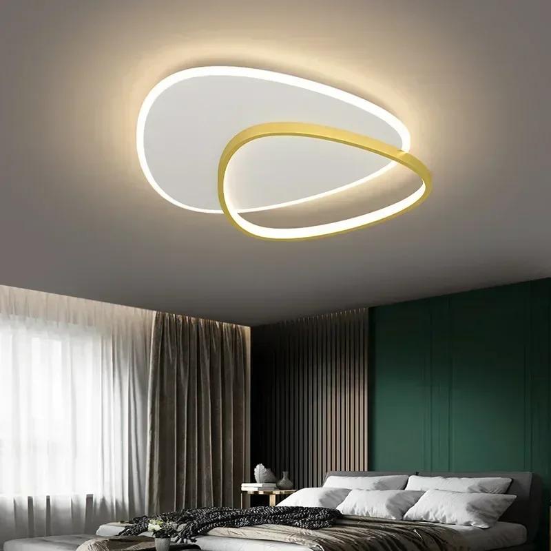 Moderní LED stropní svítidlo pro ložnici, obývací pokoj, jídelnu, chodbu, pracovnu, balkon, lustr, lustr, svítidlo, vnitřní domácí dekorace