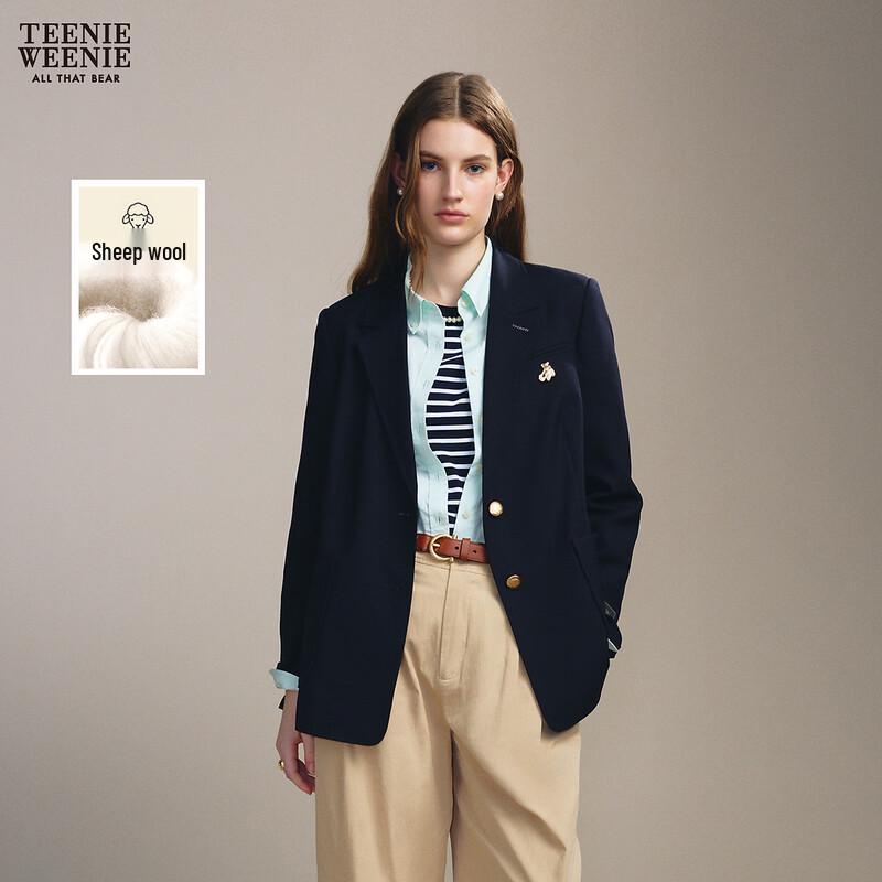 Teenie Weenie Women s Academy Style Gold Button Blazer S